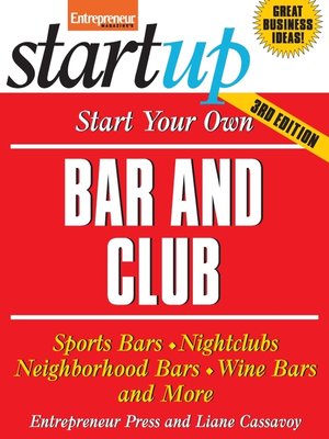 cover image of Start Your Own Bar and Club